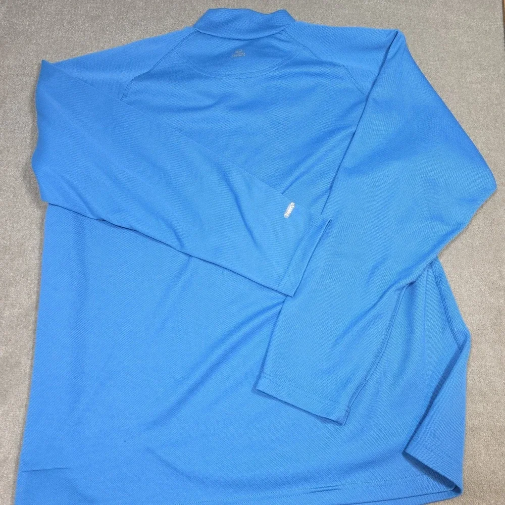 The North Face Flight Series 1/4 Zip Pullover Mens Xl Blue Vapor Wick Running